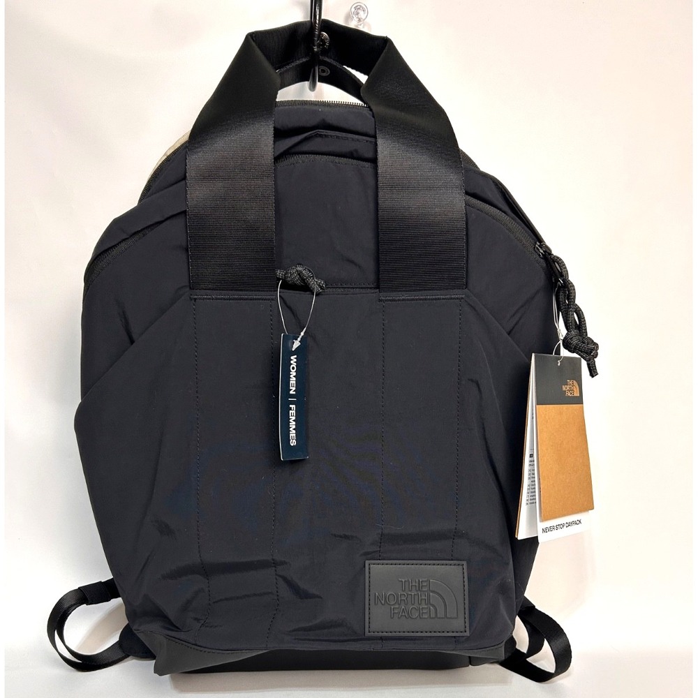 NWT The North Face Never Stop Daypack Backpack Black Medium